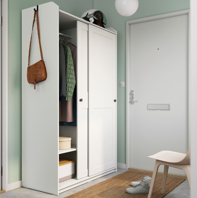 ikea HAUGA elbise dolabı