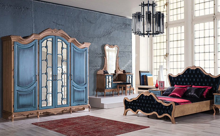 retro yatak odası takımı